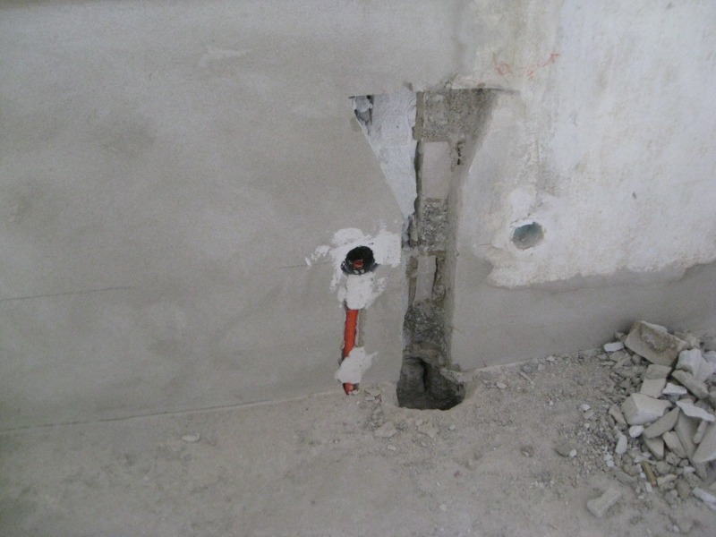 Anschluss Sp&uuml;le