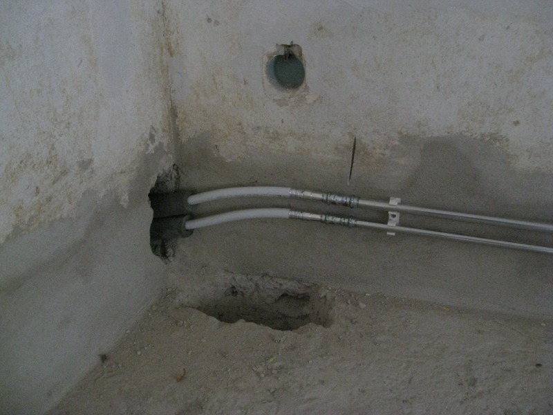 Versorgung der Blumenfensterheizung