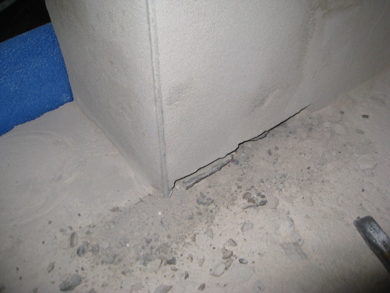 Teerpappe nicht freigestemmt