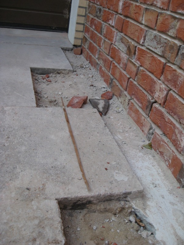 Fundament S&uuml;dwestseite