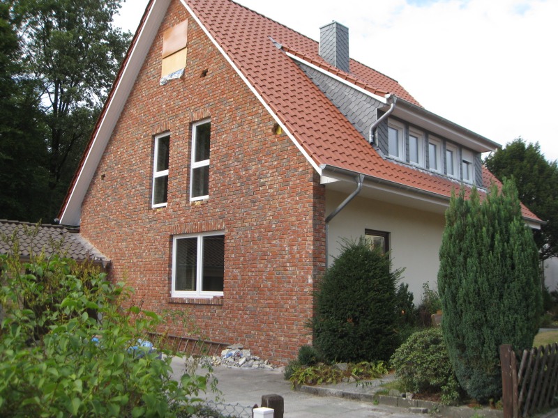 Hausansicht von S&uuml;dwest