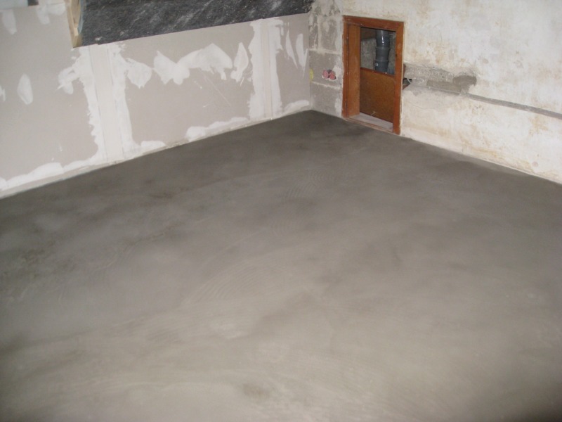 Ausgleichsmasse im Schlafzimmer