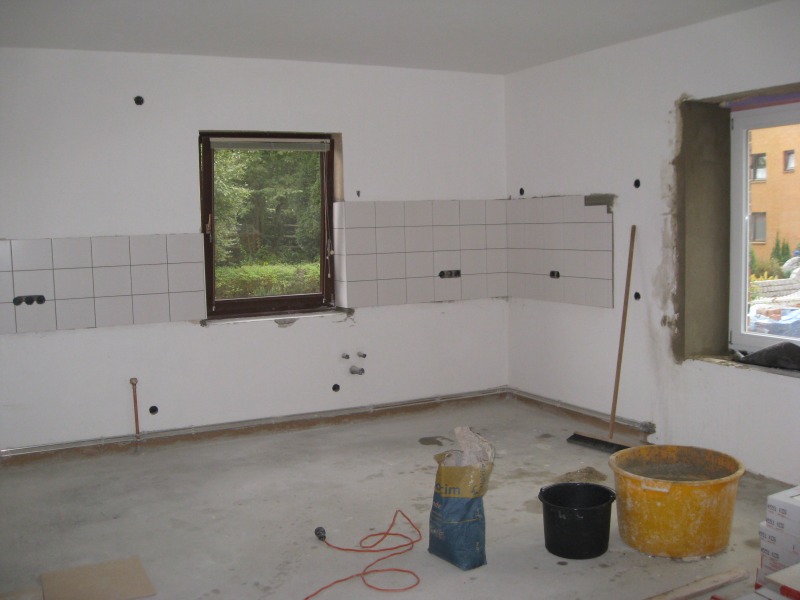 Fliesen in der Wohnk&uuml;che