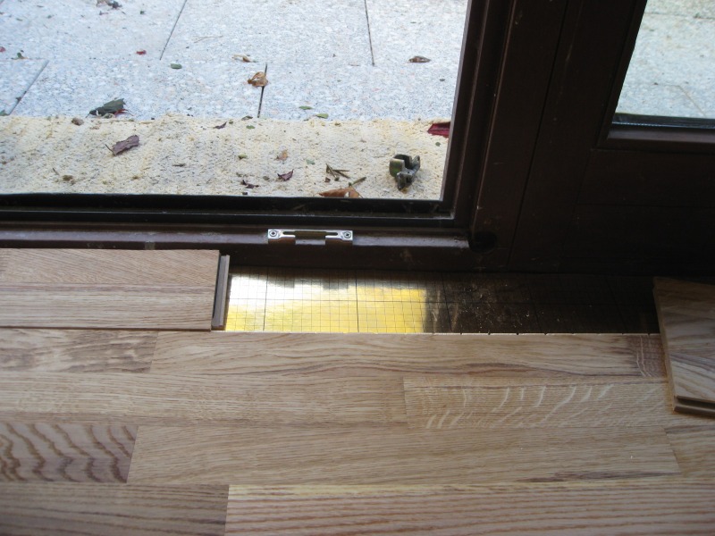 Detail an der Terrassent&uuml;r