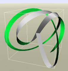 animierte 3D-Lissajous-Figur